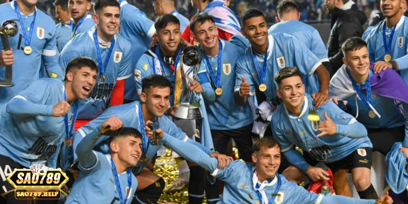 Thành tích lịch sử đầy ấn tượng của tuyển Uruguay